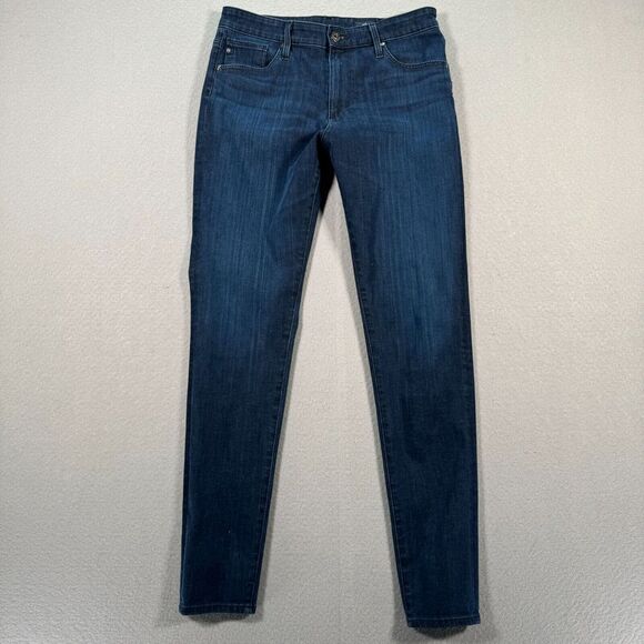 Adriano Goldschmied The‎ Farrah Skinny Jeans Womens 29R Blue Dark Wash Stretch - Picture 1 of 15